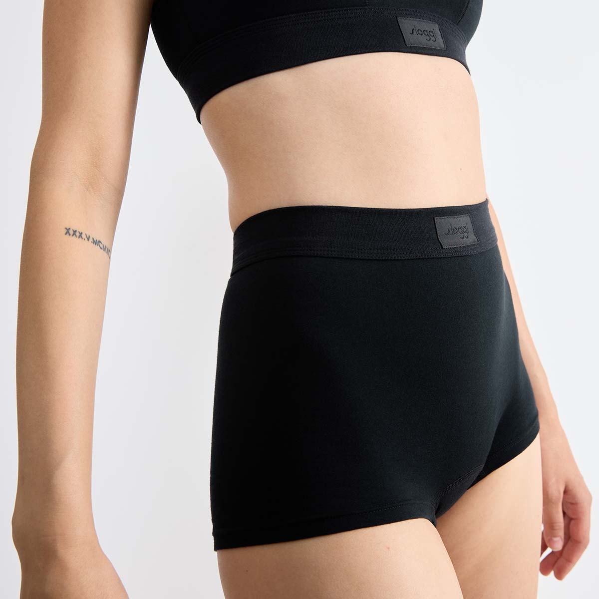 Sloggi Double Comfort T H shorts, sort - 10222799 - 0004 - Black