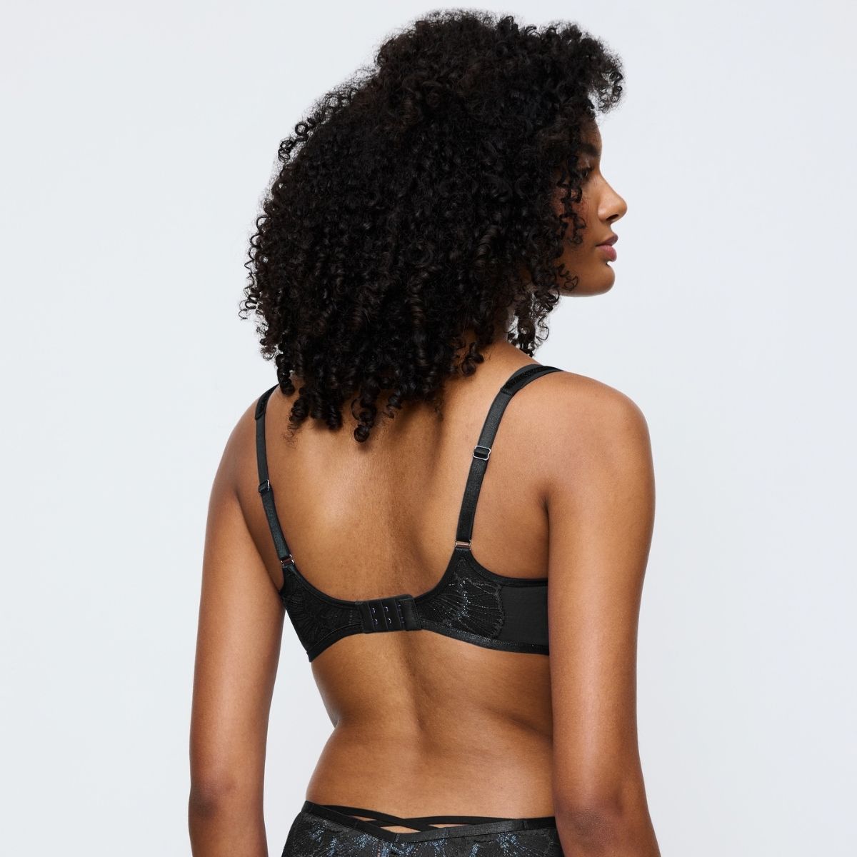 Triumph Palina Moonlight Kiss BH med bøjle, sort - 10224803 - 0004 - Black