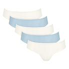 Sloggi Ultimate 5-pak hipster trusse, blå - 10232010 - M007 - Blue