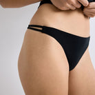 Sloggi Ultimate Glam 2-pak g-streng, sort - 10232046 - 0004 - Black