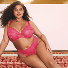 EL302902 - AZA - Elomi - Darcie - Plunge BH - Pink - EL302902 - AZA - Azalea