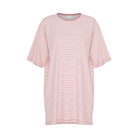 Mey Simple Stripes natkjole, lyserød - 1230132 - 1114 - Bridal Rose