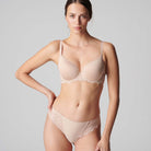 Simone Pérèle Caresse plunge BH, beige - 12A316 - 739 - Peau Rosée