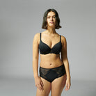 Simone Pérèle Caresse plunge BH, sort - 12A316 - 015 - Black