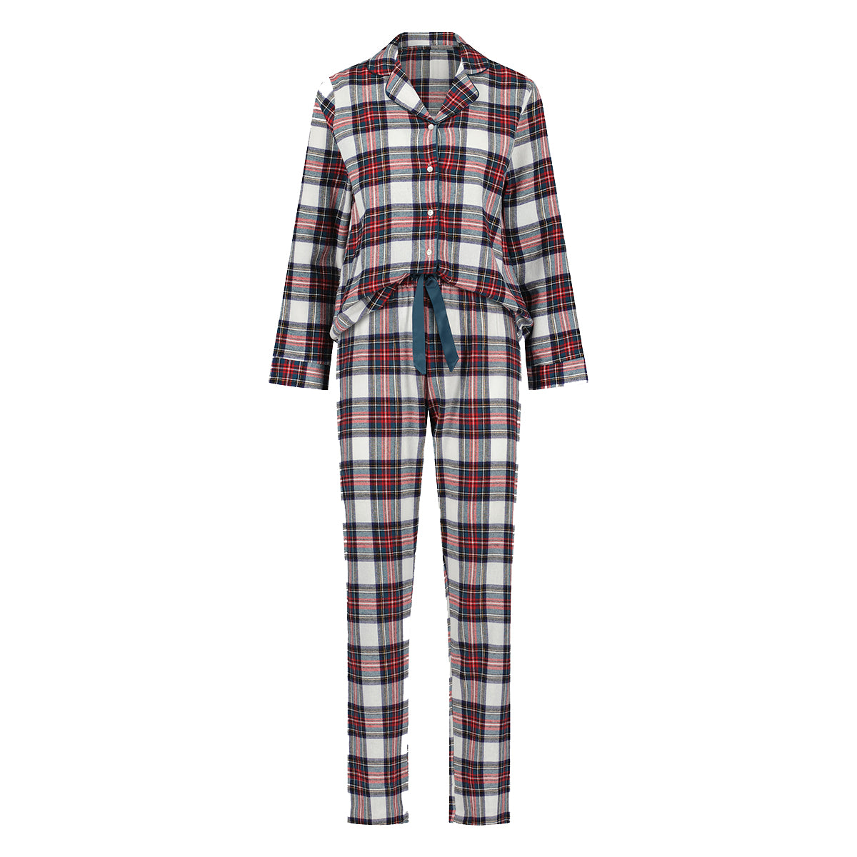 Hunkemöller Flannel Twill Check - Gardenia - 204471-Gardenia