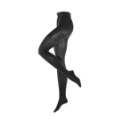 Burlington Rib Couture strømpebukser, sort - 28012 - 3000 - Black