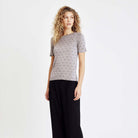 Hype The Detail t-shirt, beige - 3-650-2 - 4 - Sand