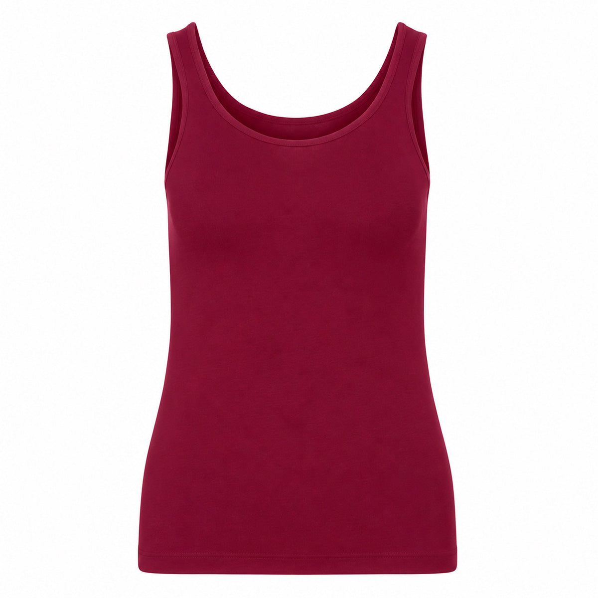 Ten Cate Comfort Modal top, rød - 60846 - 6247 - Cherry Burgundy