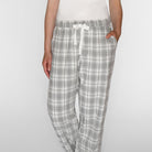 CCDK Nicola natbukser, creme - 62110 - 9019 - Grey Melange Check