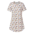 Lady Avenue Bamboo natkjole, creme - 66707 - 7600 - Blue