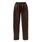 Lady Avenue Satin pyjamas, brun - 66756 - 2900 - Dark Coffee