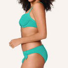 LingaDore Stand Out tai bikinitrusse, grøn - 8202B-1 - 342 - Deep Green