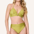 LingaDore Summerproof bikinisæt, grøn - 8204 - 344 - Moss Green