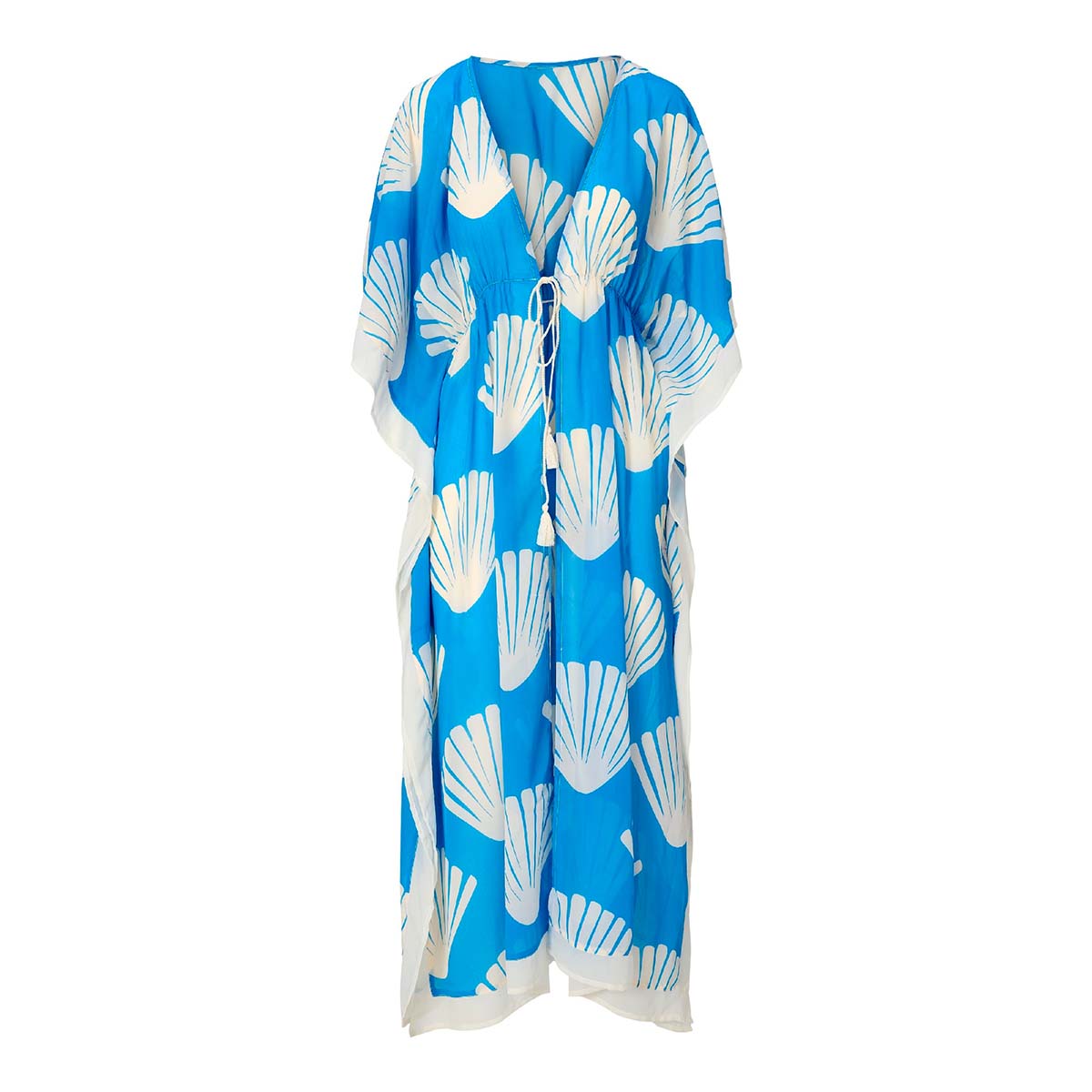 LingaDore Summer Stripes kimono, blå - 8218P-1 - 355 - Ortensia Blue Stripe