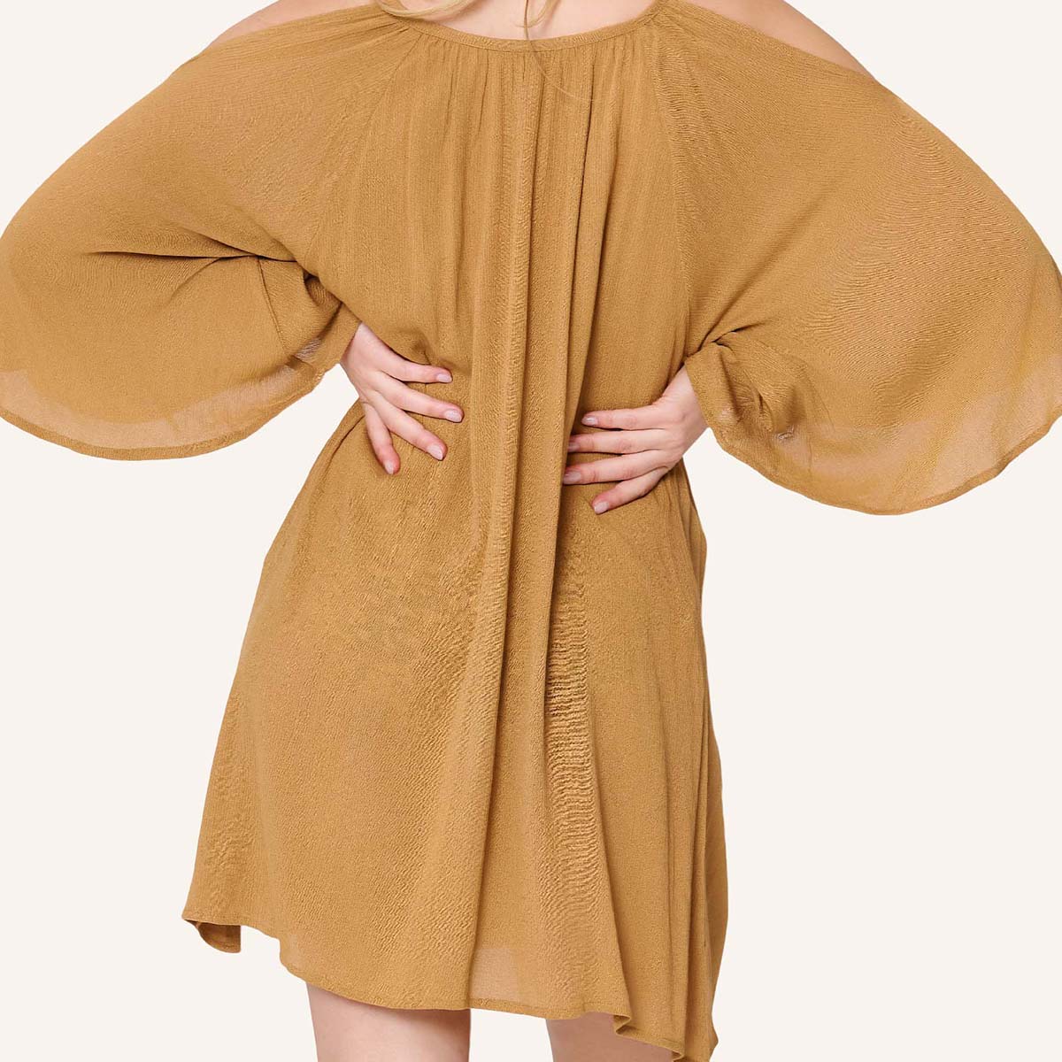 LingaDore Summer Breezes strandkjole, brun - 8225 - 365 - Brown Sugar