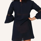 LingaDore Cool & Breezy strandkjole, sort - 8236 - 02 - Black