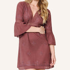 LingaDore Cool & Breezy strandkjole, rød - 8236 - 260 - Sable