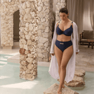 Fantasie Azores bikini top med bøjle, blå - FS506601 - MIH - Midnight