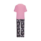 Lascana Luxurious Nights pyjamas, rosa - BA-40-54 - rose aop - Rose AOP