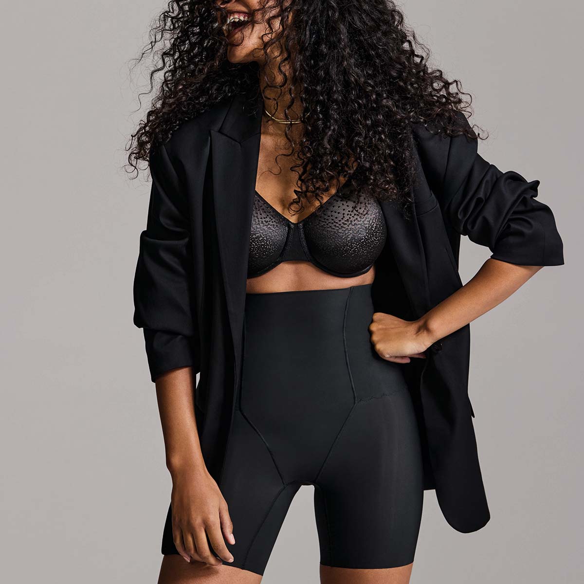 Wacoal Flawless Shaper shorts, sort - WE602434 - BLK - Black