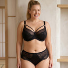 Plaisir Lush BH med bøjle, sort - 41621 - 1 - Black