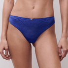 Chantelle Origins tanga trusse, blå - C13XG0 - 07I - Indigo Blue