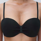Chantelle Icon Bandeau bikini top med bøjle, sort - C16VNK - 011 - Black