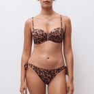 Chantelle Sauvage bikini top med bøjle, leopard - C17UNK - A12 - Wild Leopard