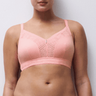 Chantelle EasyFeel Easy Support BH uden bøjle, orange - C915P0 - 094 - Flour Pink