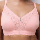 Chantelle EasyFeel Easy Support BH uden bøjle, orange - C915P0 - 094 - Flour Pink
