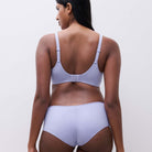 Chantelle EasyFeel Floral Touch BH med bøjle, lilla - C94260 - 08B - Thistle