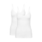 Calida Benefit Women 2-Pack top, hvid - 10601 - 001 - White