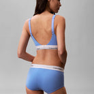 Calvin Klein Icon bralette BH, lyseblå - LV00QF8500 - C32 - Blue Descent