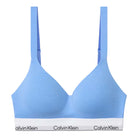 Calvin Klein Icon bralette BH, lyseblå - LV00QF8500 - C32 - Blue Descent