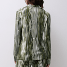 Femilet Daisy natskjorte, multi - FNB050 - C28 - Green lines