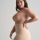 Bye Bra Glam selvsiddende BH, beige - GLMBRA - Beige - Beige
