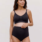 Mamalicious MLilja Feed Me 2-pak amme BH, multi - 20016722 - Black/mellow buff - Black/mellow buff