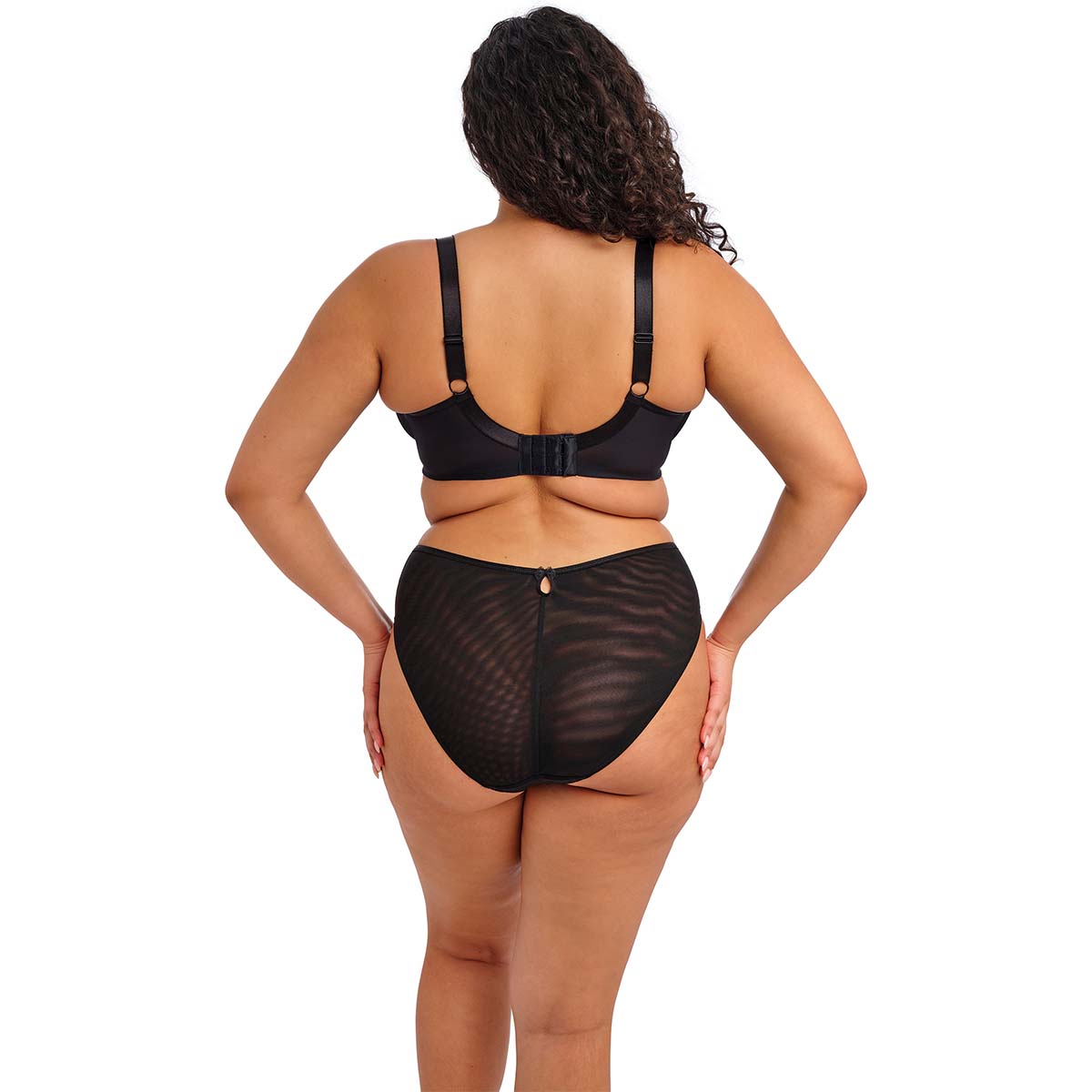 Elomi Teagan Rainbow tai trusse, sort - EL302653 - RAW - Black/Almond