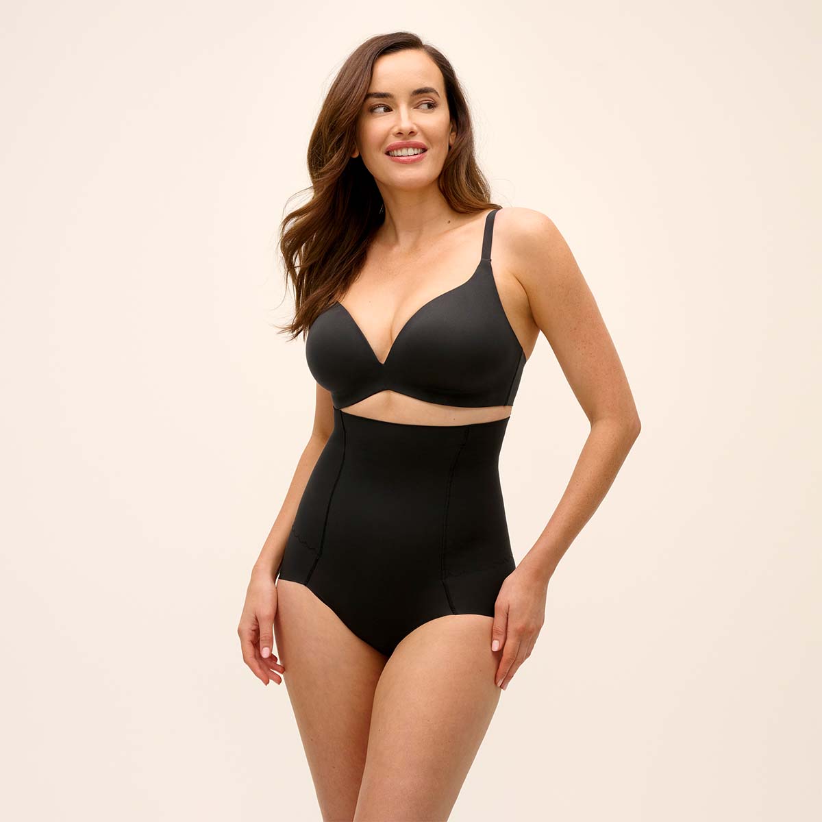 Wacoal Flawless Slimming maxi trusse, sort - WE602436 - BLK - Black