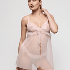 Marie Jo Noova babydoll, lyserød - 0803000 - GAR - Gardenia Rose